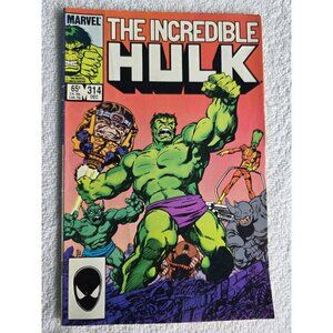 The Incredible Hulk #314 Marvel Comic Book 1985